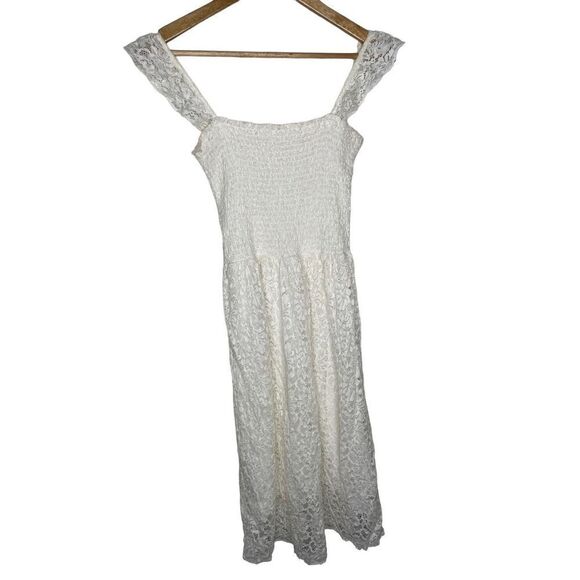 Anthropologie Maeve Anastasi Smocked Dress - Picture 3 of 9